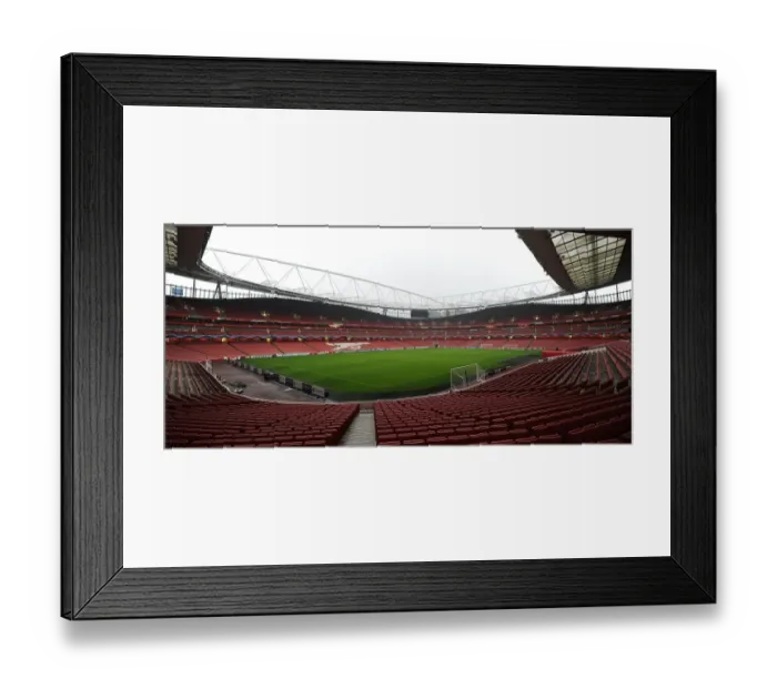 Framed Print : Champions League Showdown: Arsenal vs Borussia Dortmund at Emirates Stadium Framed Print : Champions League Showdown: Arsenal vs Borussia Dortmund at Emirates Stadium