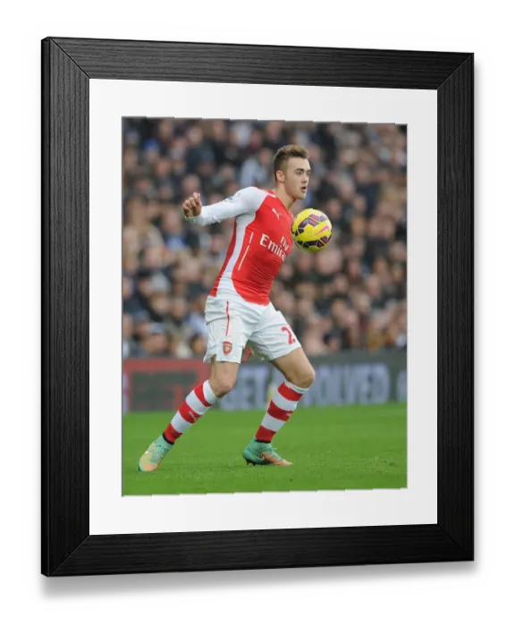 Framed Print : Calum Chambers in Action: Arsenal vs. West Bromwich Albion, Premier League 2014 / 15