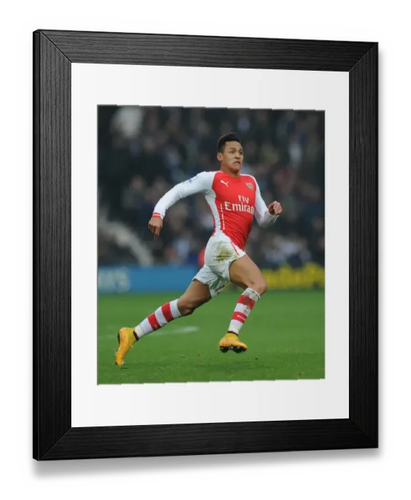 Framed Print : Alexis Sanchez: In Action for Arsenal Against West Bromwich Albion, Premier League 2014 / 15 Framed Print : Alexis Sanchez: In Action for Arsenal Against West Bromwich Albion, Premier League 2014 / 15