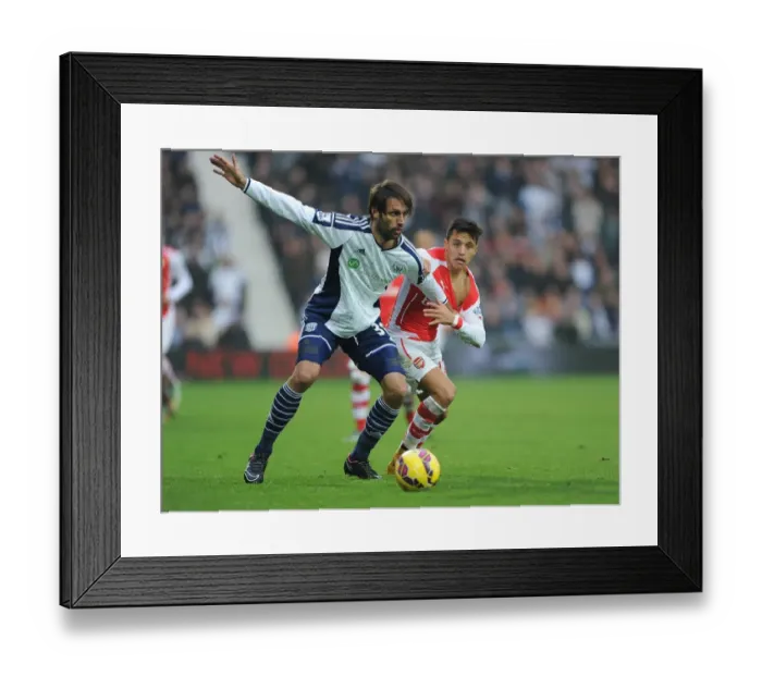 Framed Print : Clash at The Hawthorns: Sanchez vs. Samaras Framed Print : Clash at The Hawthorns: Sanchez vs. Samaras