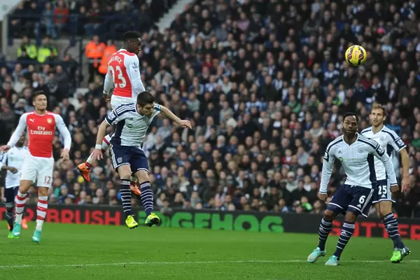 Danny Welbeck Scores the Winner: West Bromwich Albion vs. Arsenal, Premier League 2014 / 15