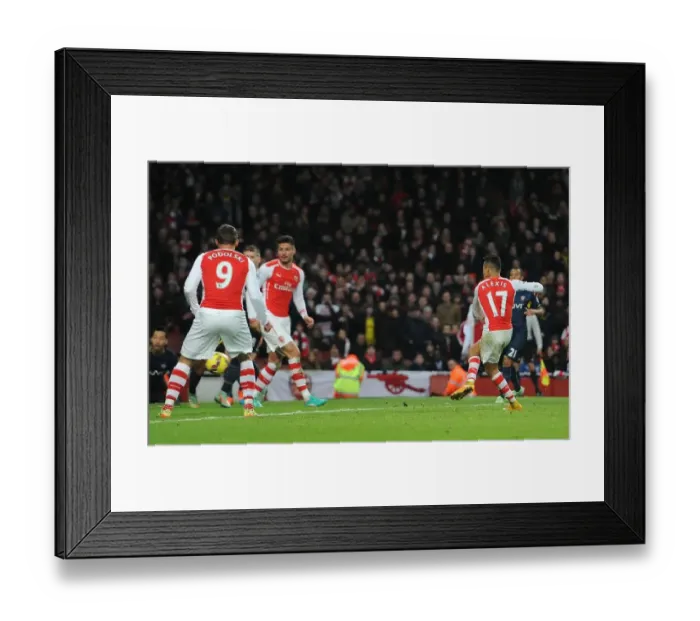 Framed Print : Alexis Sanchez Scores for Arsenal: Stunner Against Southampton (2014-15) Framed Print : Alexis Sanchez Scores for Arsenal: Stunner Against Southampton (2014-15)