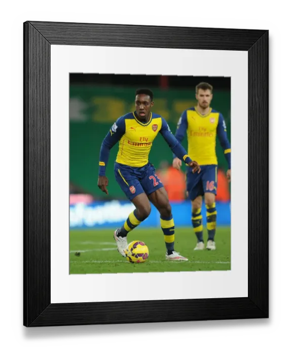 Framed Print : Danny Welbeck in Action: Stoke City vs. Arsenal, Premier League 2014-15 Framed Print : Danny Welbeck in Action: Stoke City vs. Arsenal, Premier League 2014-15