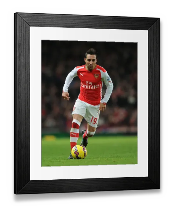 Framed Print : Santi Cazorla: Arsenal's Midfield Mastermind in Action Against Southampton (2014-15) Framed Print : Santi Cazorla: Arsenal's Midfield Mastermind in Action Against Southampton (2014-15)