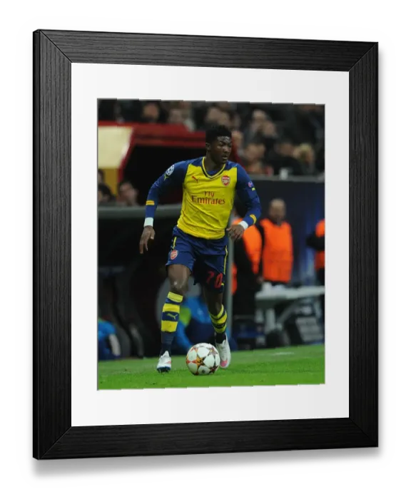 Framed Print : Ainsley Maitland-Niles in Action for Arsenal against Galatasaray in the 2014 UEFA Champions League, Istanbul Framed Print : Ainsley Maitland-Niles in Action for Arsenal against Galatasaray in the 2014 UEFA Champions League, Istanbul