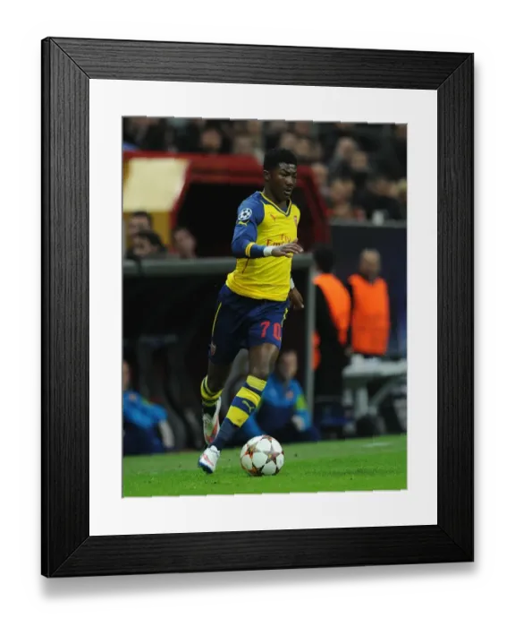 Framed Print : Ainsley Maitland-Niles in Action: Arsenal vs. Galatasaray, UEFA Champions League, Istanbul, 2014 Framed Print : Ainsley Maitland-Niles in Action: Arsenal vs. Galatasaray, UEFA Champions League, Istanbul, 2014