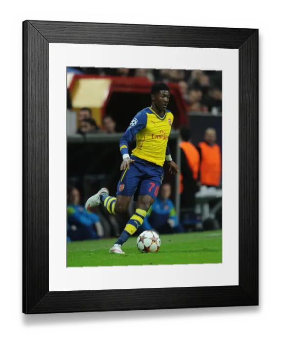 Framed Print : Ainsley Maitland-Niles: Arsenal's Star Performance against Galatasaray in Istanbul, UEFA Champions League (2014) Framed Print : Ainsley Maitland-Niles: Arsenal's Star Performance against Galatasaray in Istanbul, UEFA Champions League (2014)