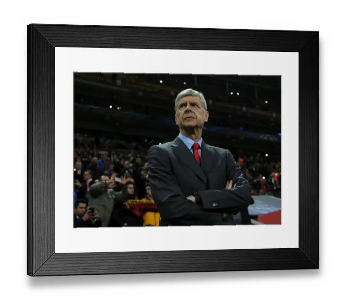 Framed Print : Arsene Wenger: Arsenal Manager in UCL Showdown against Galatasaray (Istanbul, 2014) Framed Print : Arsene Wenger: Arsenal Manager in UCL Showdown against Galatasaray (Istanbul, 2014)