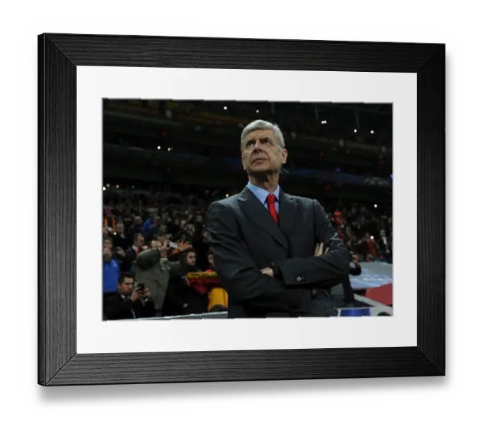 Framed Print : Arsene Wenger: Arsenal Manager at Galatasaray vs Arsenal, UEFA Champions League, Istanbul, 2014 Framed Print : Arsene Wenger: Arsenal Manager at Galatasaray vs Arsenal, UEFA Champions League, Istanbul, 2014