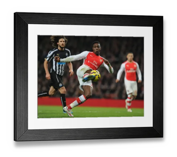 Framed Print : Arsenal's Danny Welbeck in Action Against Newcastle United (Premier League 2014 / 15) Framed Print : Arsenal's Danny Welbeck in Action Against Newcastle United (Premier League 2014 / 15)