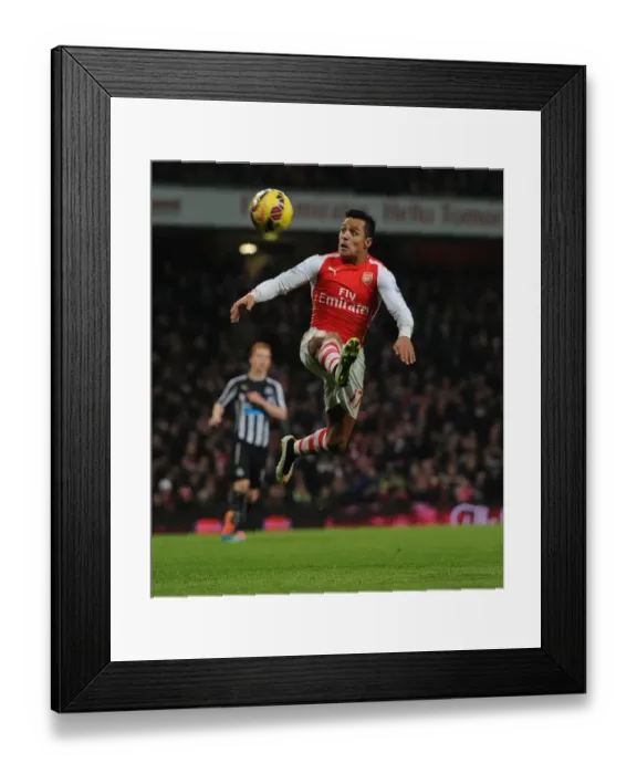 Framed Print : Arsenal's Alexis Sanchez in Action Against Newcastle United (Premier League 2014 / 15) Framed Print : Arsenal's Alexis Sanchez in Action Against Newcastle United (Premier League 2014 / 15)