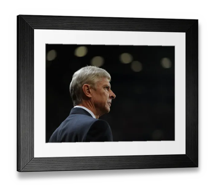 Framed Print : Arsene Wenger: Pre-Match Focus at Emirates Stadium (Arsenal vs Newcastle United, Premier League 2014 / 15) Framed Print : Arsene Wenger: Pre-Match Focus at Emirates Stadium (Arsenal vs Newcastle United, Premier League 2014 / 15)