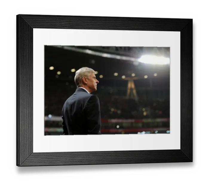 Framed Print : Arsene Wenger at Emirates Stadium: Arsenal vs Newcastle United, 2014 / 15 Premier League Framed Print : Arsene Wenger at Emirates Stadium: Arsenal vs Newcastle United, 2014 / 15 Premier League