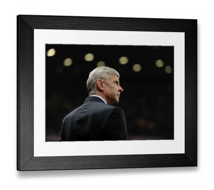Framed Print : Arsene Wenger at Emirates Stadium: Arsenal vs Newcastle United, Premier League 2014 / 15 Framed Print : Arsene Wenger at Emirates Stadium: Arsenal vs Newcastle United, Premier League 2014 / 15