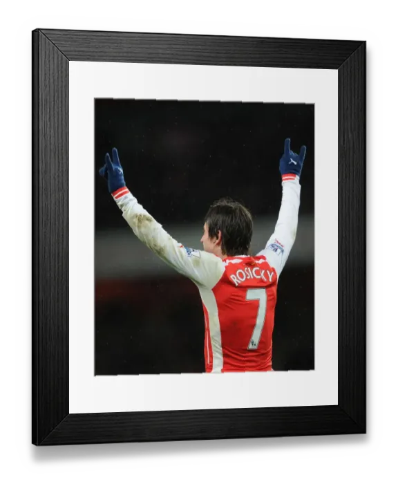 Framed Print : Tomas Rosicky's Strike: Arsenal's Second Goal vs. Queens Park Rangers (2014-15) Framed Print : Tomas Rosicky's Strike: Arsenal's Second Goal vs. Queens Park Rangers (2014-15)