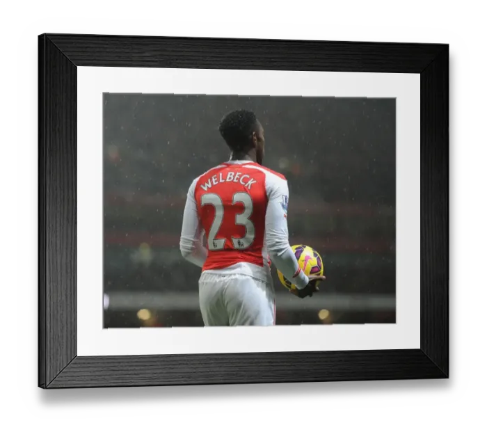 Framed Print : Danny Welbeck in Action: Arsenal vs. Queens Park Rangers, Premier League 2014-15 Framed Print : Danny Welbeck in Action: Arsenal vs. Queens Park Rangers, Premier League 2014-15
