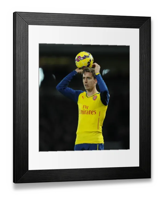 Framed Print : Nacho Monreal in Action: West Ham United vs. Arsenal, Premier League 2014-15 Framed Print : Nacho Monreal in Action: West Ham United vs. Arsenal, Premier League 2014-15