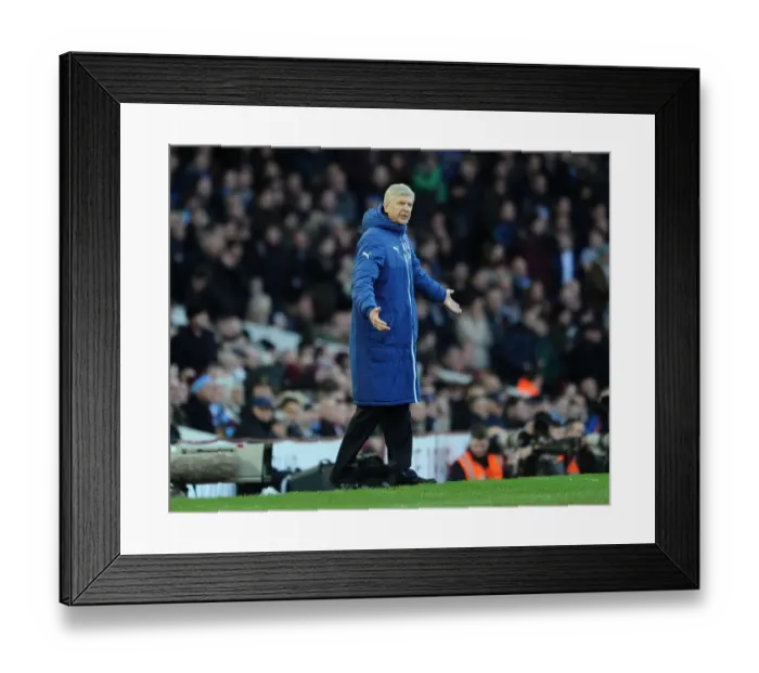 Framed Print : Arsene Wenger Leads Arsenal Against West Ham United (2014-15) Framed Print : Arsene Wenger Leads Arsenal Against West Ham United (2014-15)