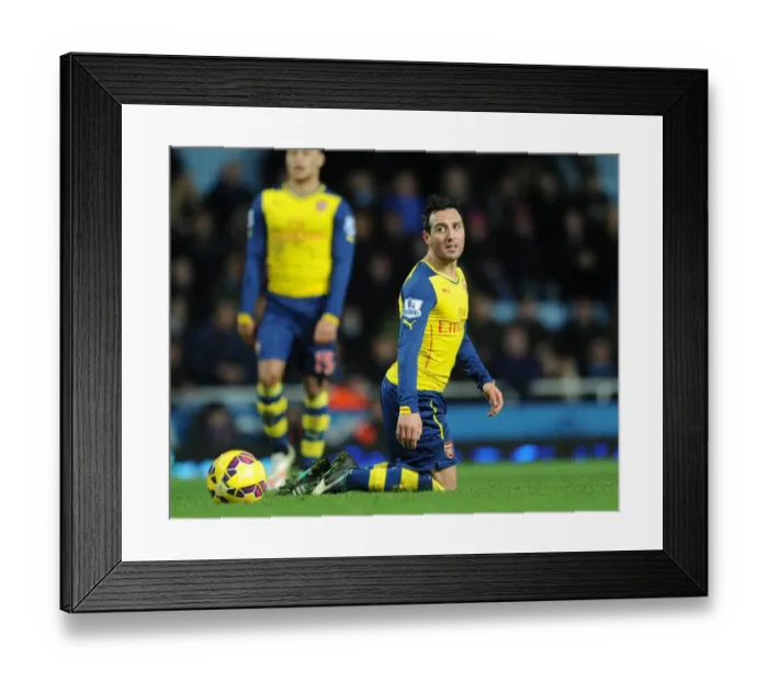 Framed Print : Santi Cazorla in Action: West Ham United vs. Arsenal, Premier League 2014-15 Framed Print : Santi Cazorla in Action: West Ham United vs. Arsenal, Premier League 2014-15