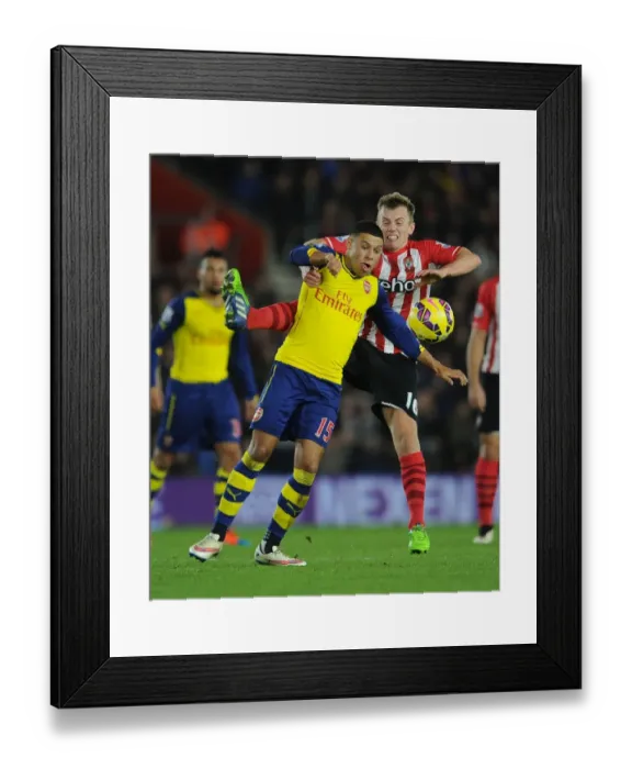 Framed Print : Southampton v Arsenal - Premier League