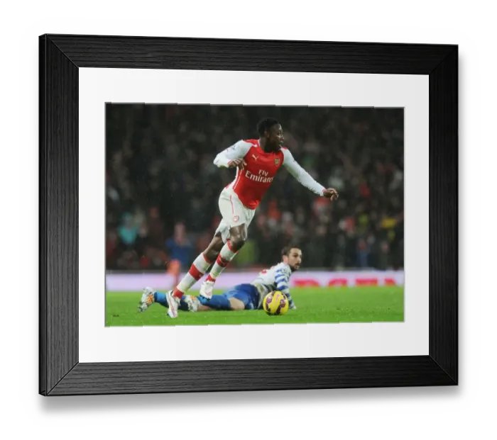 Framed Print : Danny Welbeck in Action: Arsenal vs. Queens Park Rangers, Premier League 2014-15 Framed Print : Danny Welbeck in Action: Arsenal vs. Queens Park Rangers, Premier League 2014-15