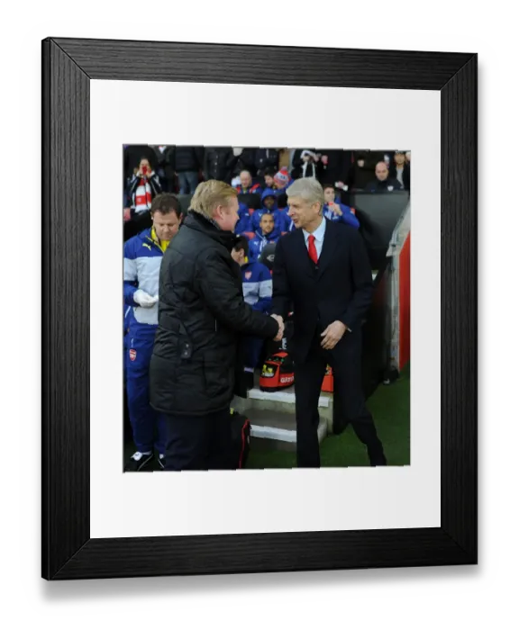 Framed Print : Arsenal vs Southampton: Wenger vs Koeman, Premier League Showdown (January 2015)