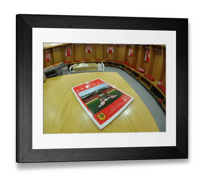 Framed Print : Arsenal FA Cup Third Round: Arsenal Programme (vs Hull City, 2014-15) Framed Print : Arsenal FA Cup Third Round: Arsenal Programme (vs Hull City, 2014-15)