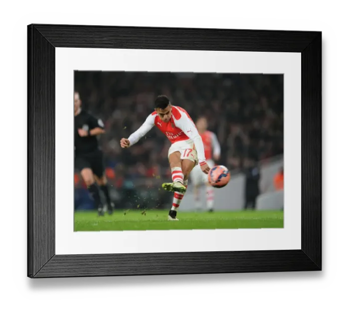 Framed Print : Alexis Sanchez Scores Arsenal's Second Goal vs. Hull City - FA Cup 2014-15 Framed Print : Alexis Sanchez Scores Arsenal's Second Goal vs. Hull City - FA Cup 2014-15