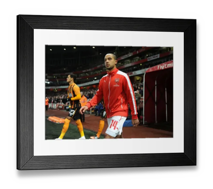 Framed Print : Theo Walcott Leads Arsenal in FA Cup Match against Hull City, 2015 Framed Print : Theo Walcott Leads Arsenal in FA Cup Match against Hull City, 2015