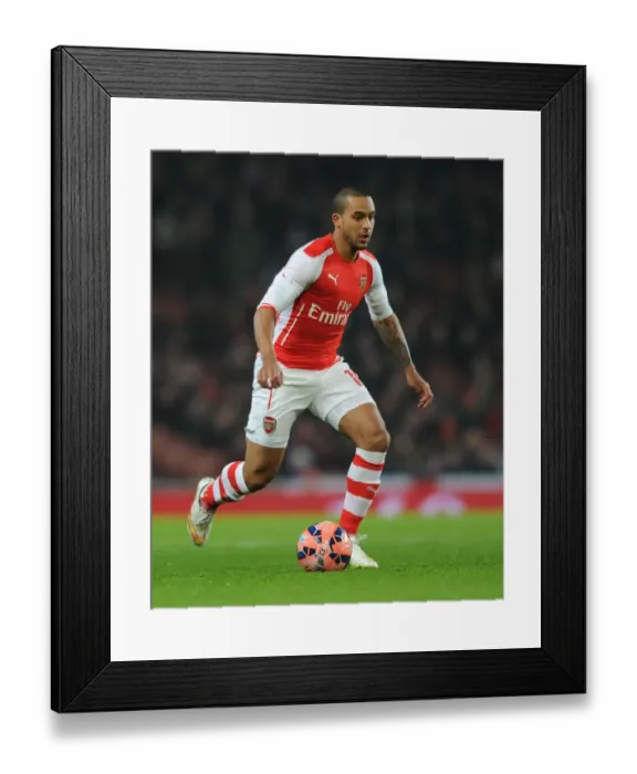 Framed Print : Theo Walcott in Action: Arsenal vs Hull City - FA Cup Third Round, 2015 Framed Print : Theo Walcott in Action: Arsenal vs Hull City - FA Cup Third Round, 2015