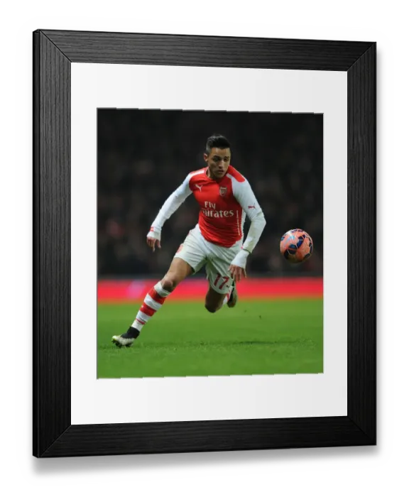 Framed Print : Alexis Sanchez in FA Cup Action: Arsenal vs. Hull City (2014-15) Framed Print : Alexis Sanchez in FA Cup Action: Arsenal vs. Hull City (2014-15)