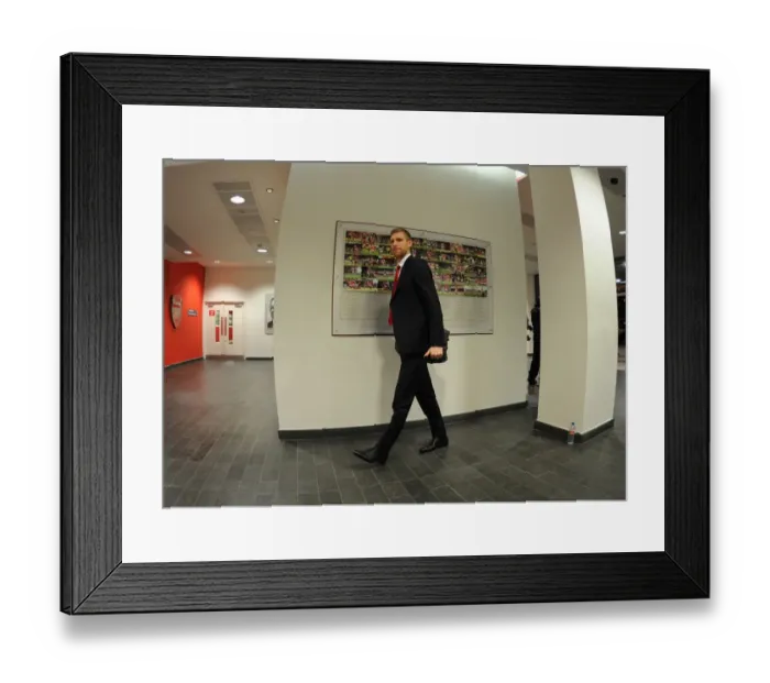 Framed Print : Arsenal's Per Mertesacker Heads to the Changing Room Before FA Cup Match vs Hull City Framed Print : Arsenal's Per Mertesacker Heads to the Changing Room Before FA Cup Match vs Hull City
