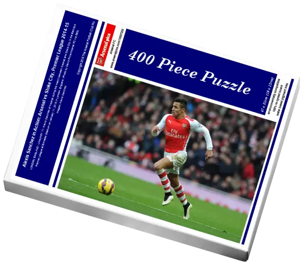 Alexis Sanchez in Action: Arsenal vs Stoke City, Premier League 2014-15