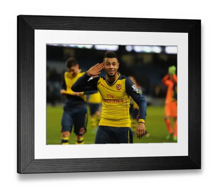 Framed Print : Coquelin's Goal: Arsenal's Victory over Manchester City (2014-15) Framed Print : Coquelin's Goal: Arsenal's Victory over Manchester City (2014-15)