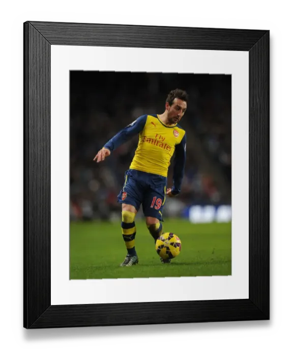Framed Print : Santi Cazorla: Arsenal Star in Manchester City Showdown (Premier League 2014-15) Framed Print : Santi Cazorla: Arsenal Star in Manchester City Showdown (Premier League 2014-15)