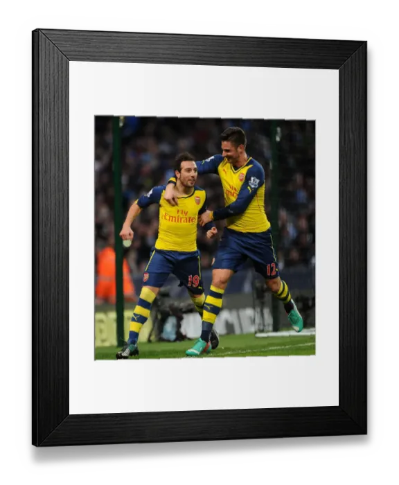 Framed Print : Glory Days: Cazorla and Giroud's Unforgettable Goal – Arsenal's Victory Over Manchester City (2014-15) Framed Print : Glory Days: Cazorla and Giroud's Unforgettable Goal – Arsenal's Victory Over Manchester City (2014-15)