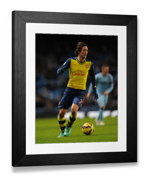 Framed Print : Tomas Rosicky in Action: Arsenal vs Manchester City (2014-15) - Premier League Showdown Framed Print : Tomas Rosicky in Action: Arsenal vs Manchester City (2014-15) - Premier League Showdown