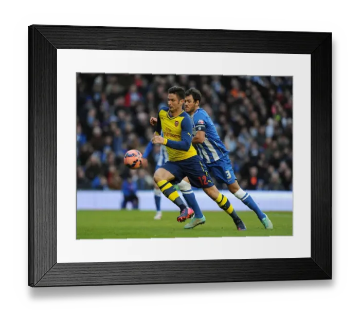 Framed Print : Giroud vs Greer: FA Cup Clash Between Brighton & Arsenal Framed Print : Giroud vs Greer: FA Cup Clash Between Brighton & Arsenal