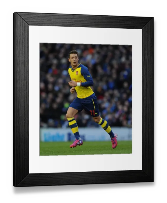 Framed Print : Mesut Ozil Shines: Arsenal's FA Cup Victory over Brighton & Hove Albion, 2015 Framed Print : Mesut Ozil Shines: Arsenal's FA Cup Victory over Brighton & Hove Albion, 2015