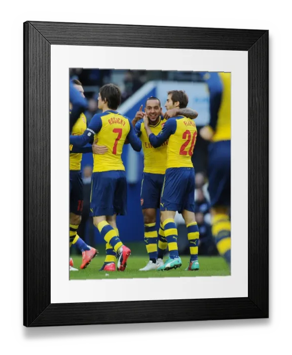 Framed Print : Theo Walcott's FA Cup-Winning Goal: Arsenal's Triumph Over Brighton & Hove Albion Framed Print : Theo Walcott's FA Cup-Winning Goal: Arsenal's Triumph Over Brighton & Hove Albion