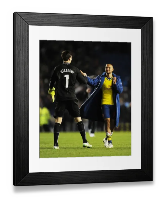 Framed Print : Arsenal Celebrate FA Cup Victory over Brighton & Hove Albion Framed Print : Arsenal Celebrate FA Cup Victory over Brighton & Hove Albion