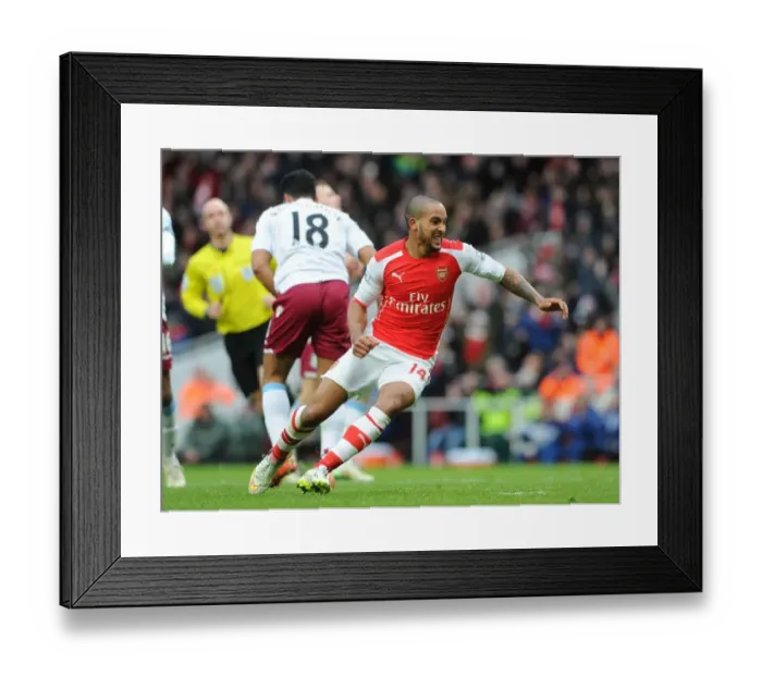 Framed Print : Santi Cazorla's Hat-Trick: Arsenal's Dominance Over Aston Villa in the Premier League (February 2015) Framed Print : Santi Cazorla's Hat-Trick: Arsenal's Dominance Over Aston Villa in the Premier League (February 2015)