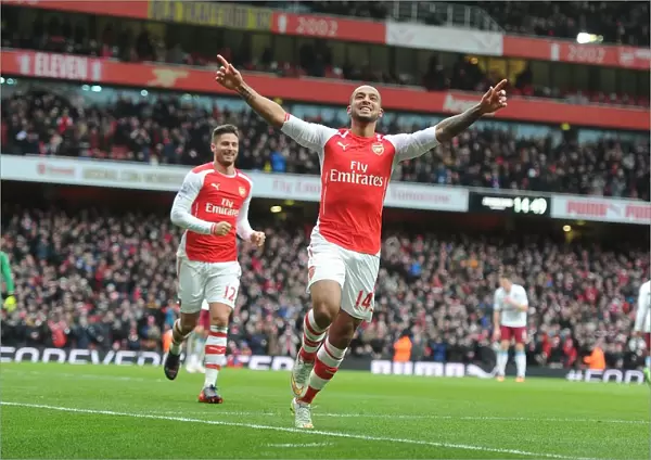 Theo Walcott's Hat-Trick: Arsenal's Triumph Over Aston Villa in the Premier League 2014-15 - Arsenal's Star Forward Scores Three Goals in One Game, Leading Arsenal to Victory against Aston Villa