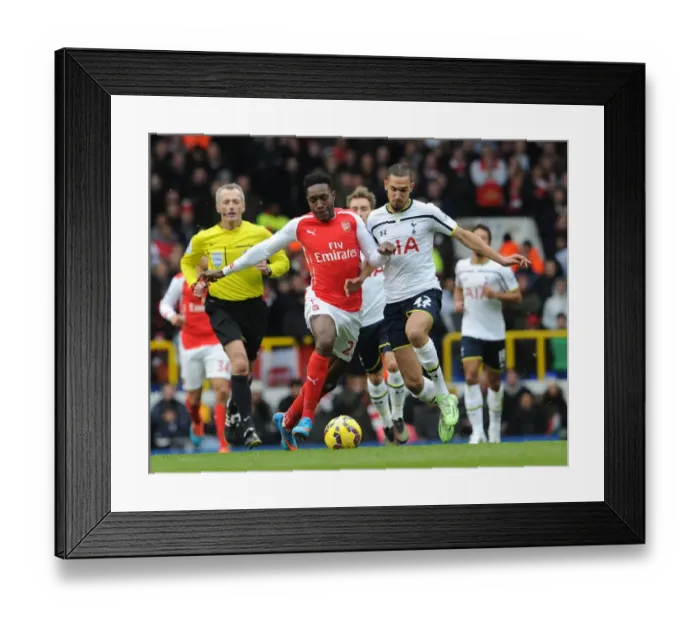 Framed Print : Tottenham vs. Arsenal: Intense Battle in the Premier League - Welbeck vs. Bentaleb Framed Print : Tottenham vs. Arsenal: Intense Battle in the Premier League - Welbeck vs. Bentaleb