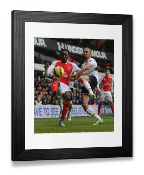 Framed Print : Clash at White Hart Lane: Tottenham vs. Arsenal, Premier League 2014-15 Framed Print : Clash at White Hart Lane: Tottenham vs. Arsenal, Premier League 2014-15