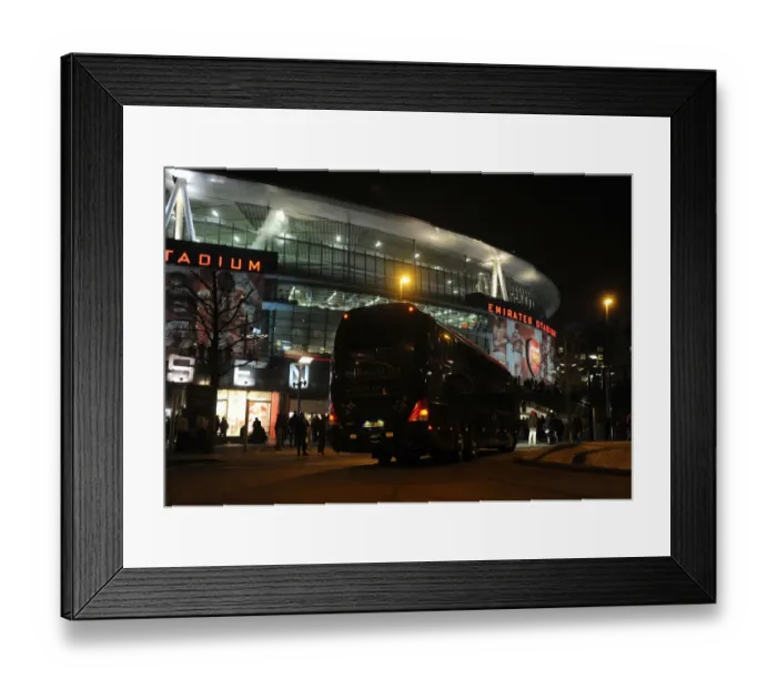 Framed Print : Arsenal Team Arrival at Emirates Stadium: Arsenal vs Leicester City, Premier League (2015) Framed Print : Arsenal Team Arrival at Emirates Stadium: Arsenal vs Leicester City, Premier League (2015)