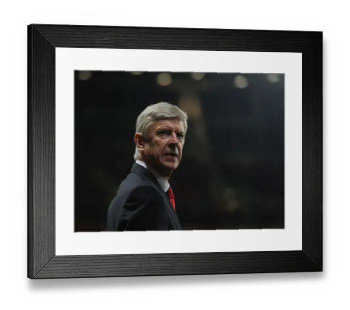 Framed Print : Arsene Wenger: Arsenal Manager Before Arsenal vs Leicester City (2014-15) Framed Print : Arsene Wenger: Arsenal Manager Before Arsenal vs Leicester City (2014-15)