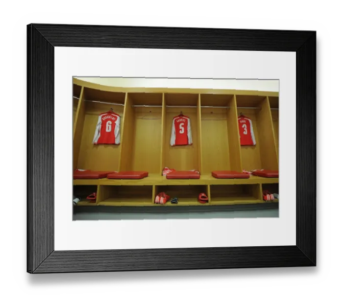 Framed Print : Gabriel's Arsenal Changing Room: FA Cup Fifth Round vs Middlesbrough Framed Print : Gabriel's Arsenal Changing Room: FA Cup Fifth Round vs Middlesbrough