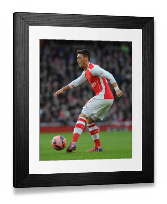 Framed Print : Mesut Ozil in Action: Arsenal vs Middlesbrough, FA Cup 2014-15 Framed Print : Mesut Ozil in Action: Arsenal vs Middlesbrough, FA Cup 2014-15