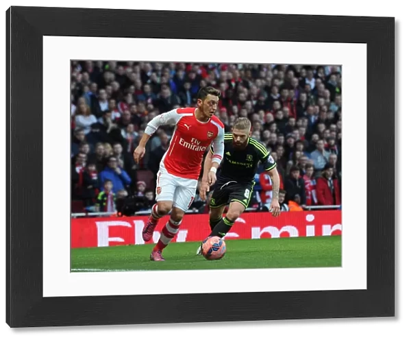 Mesut Ozil vs. Adam Clayton: Arsenal's FA Cup Victory Over Middlesbrough (2:0)